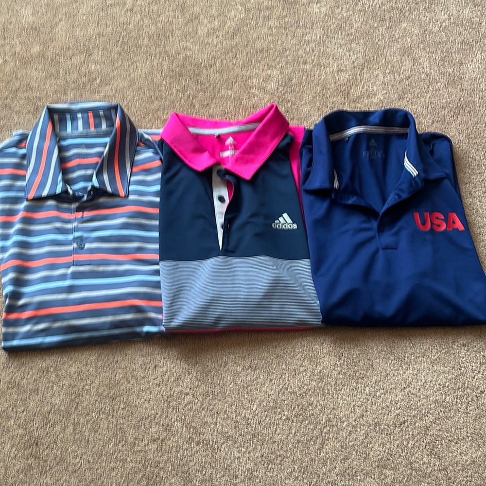 Adidas Golf Polo Bundle